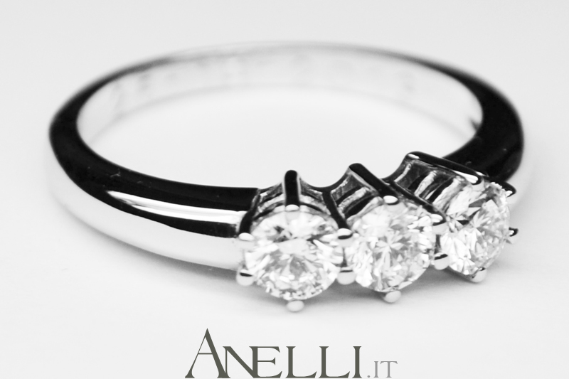 Trilogy con Diamanti 0,51 carati F-IF