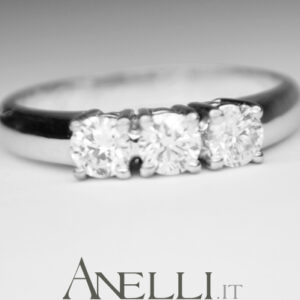 Trilogy con Diamanti F-IF (0,51 ct)-2