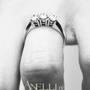 Trilogy con Diamanti F-IF (0,51 ct)-8