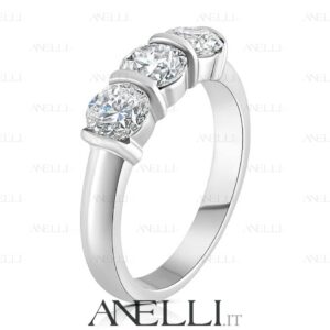 Trilogy da collezione diamanti D IF