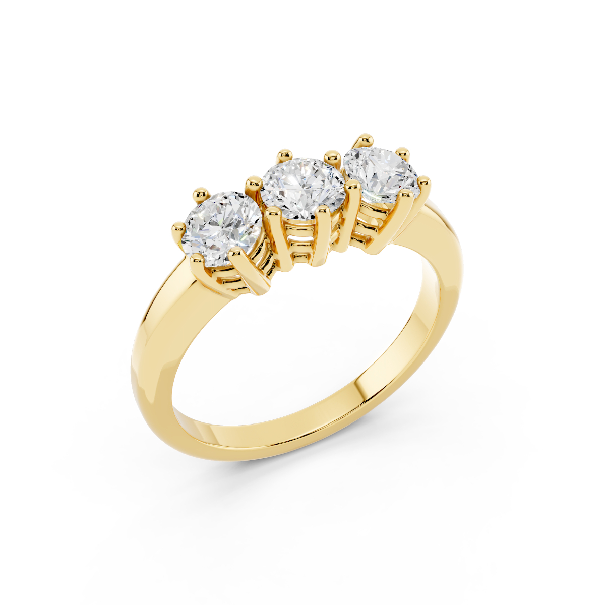 anello trilogy diamanti 3