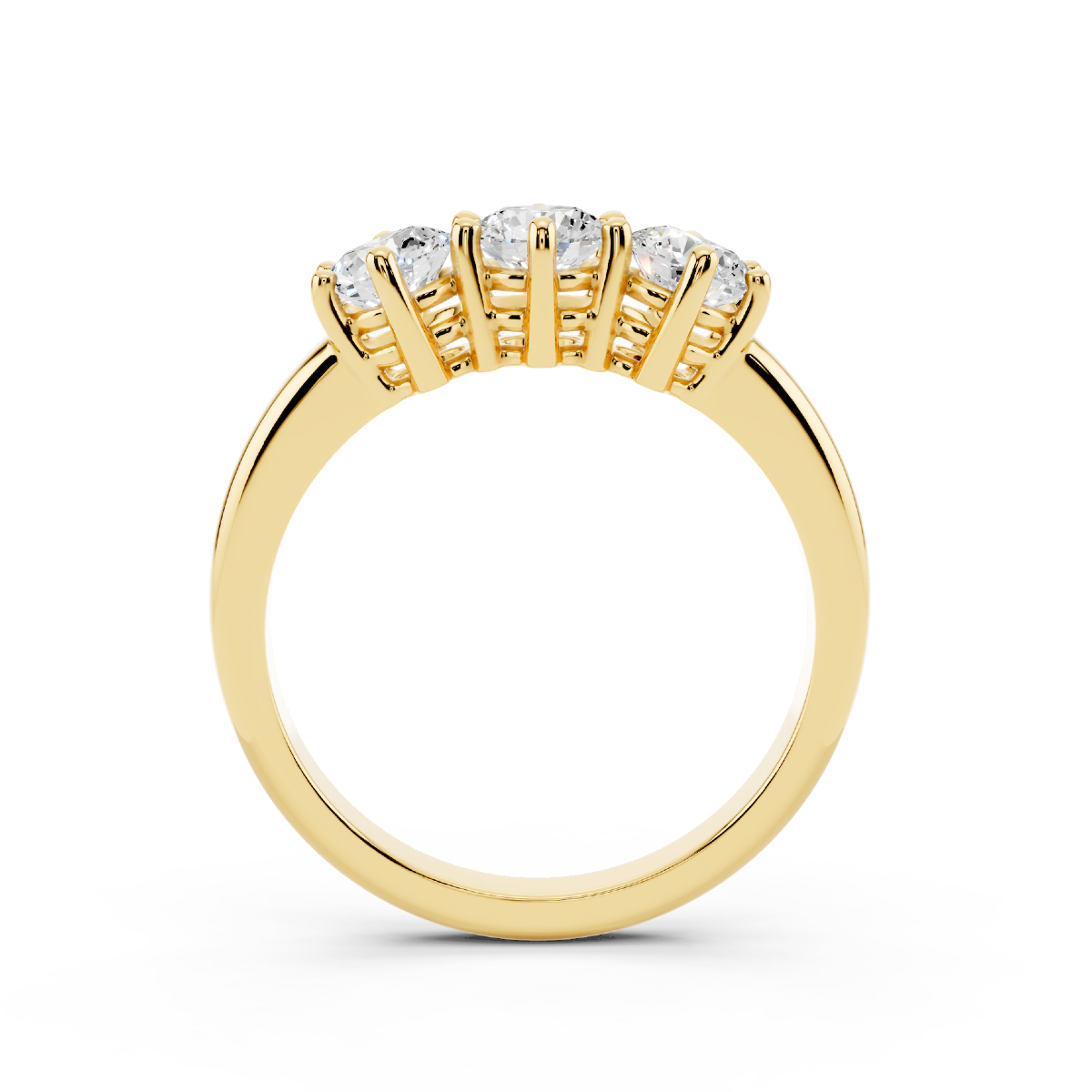anello trilogy diamanti 4