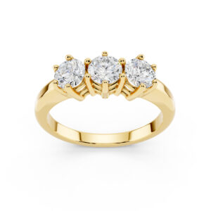 anello trilogy diamanti 6
