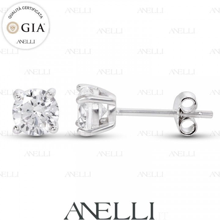 Orecchini con diamanti