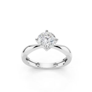 Anello 1 ct G-IF Triplo Excellent GIA